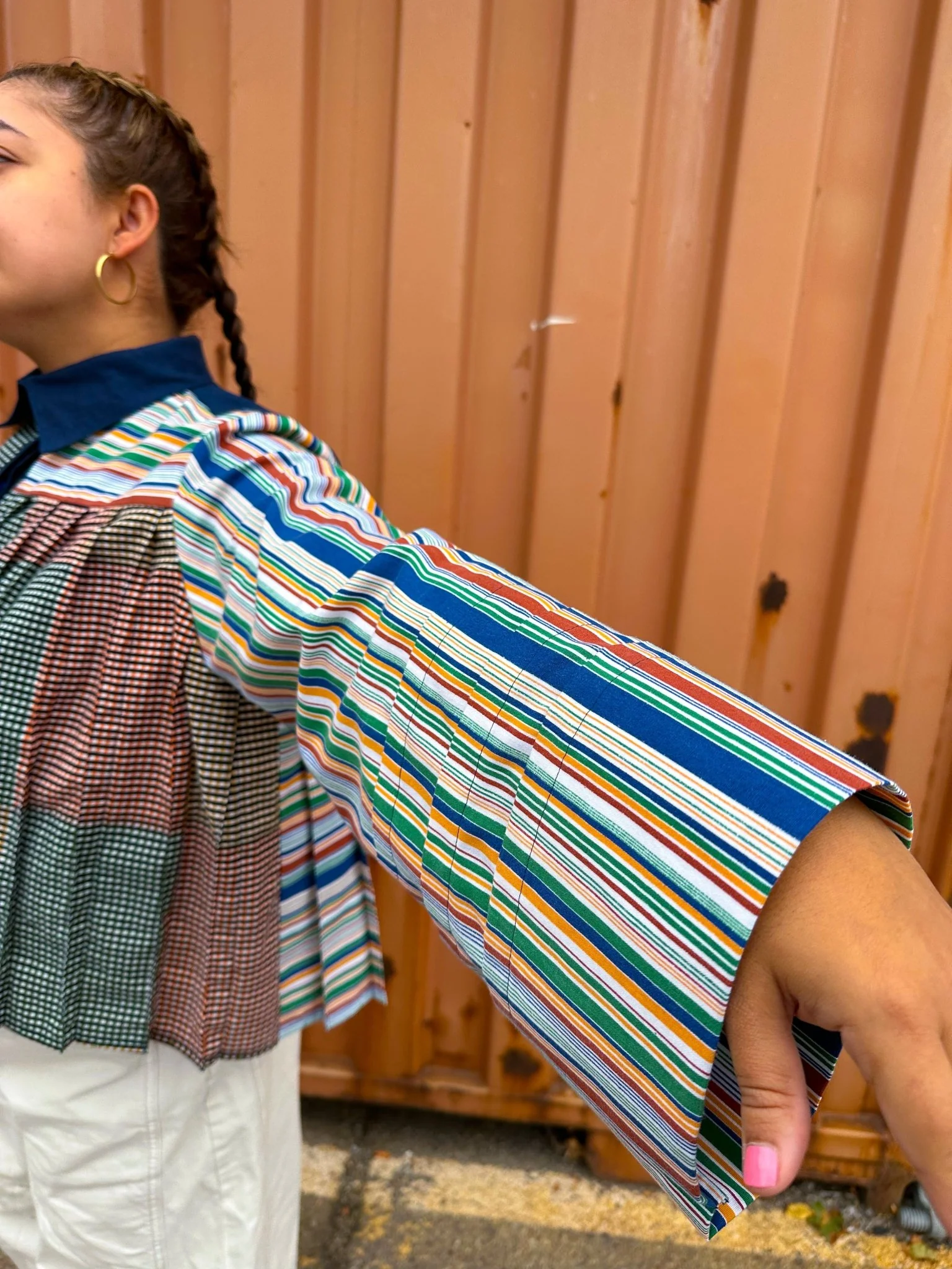 Panini Pleated Shirt PDF Sewing Pattern - Sew Like Shop - Image 9