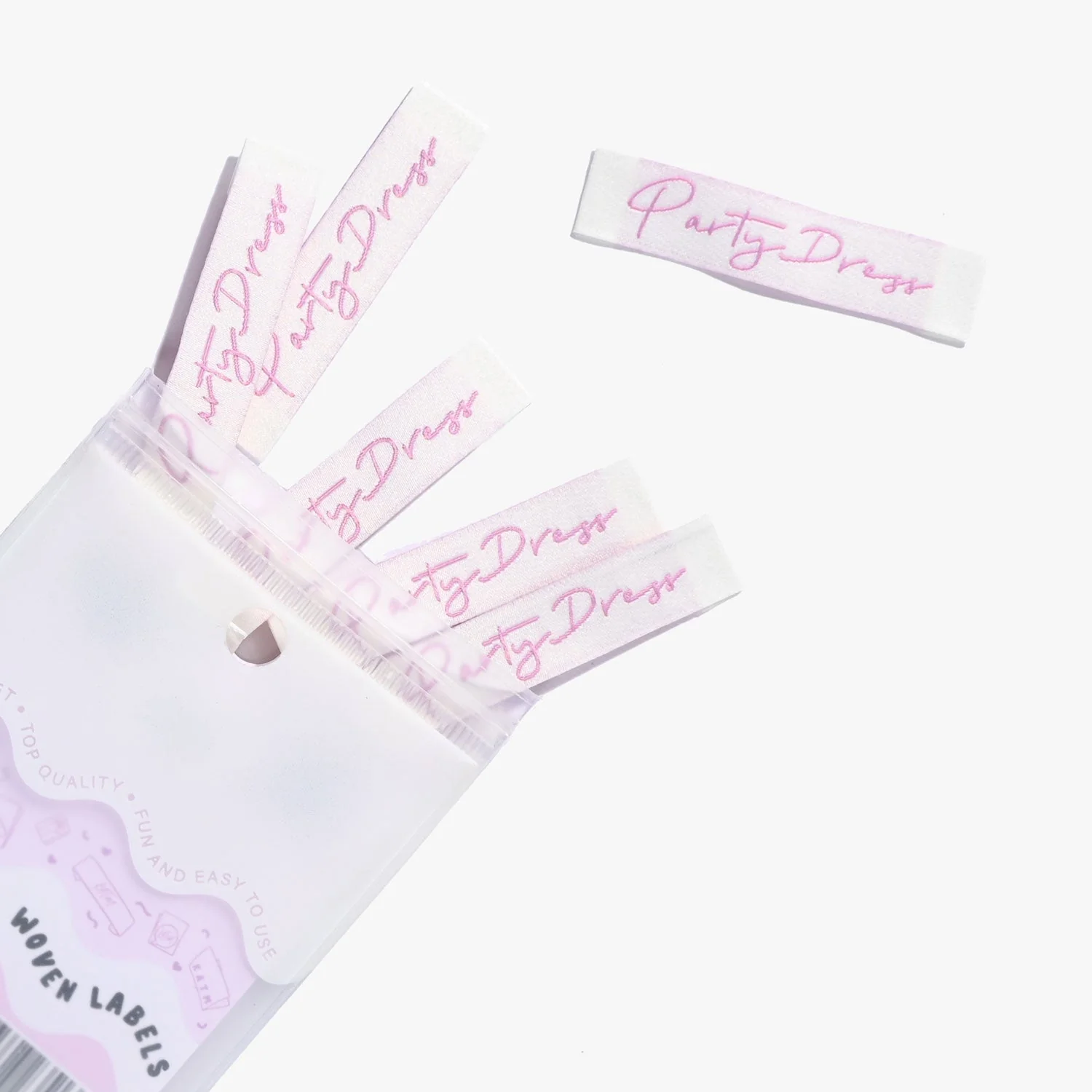 "PARTY DRESS" Woven Label Pack - Kylie And The Machine - Image 2