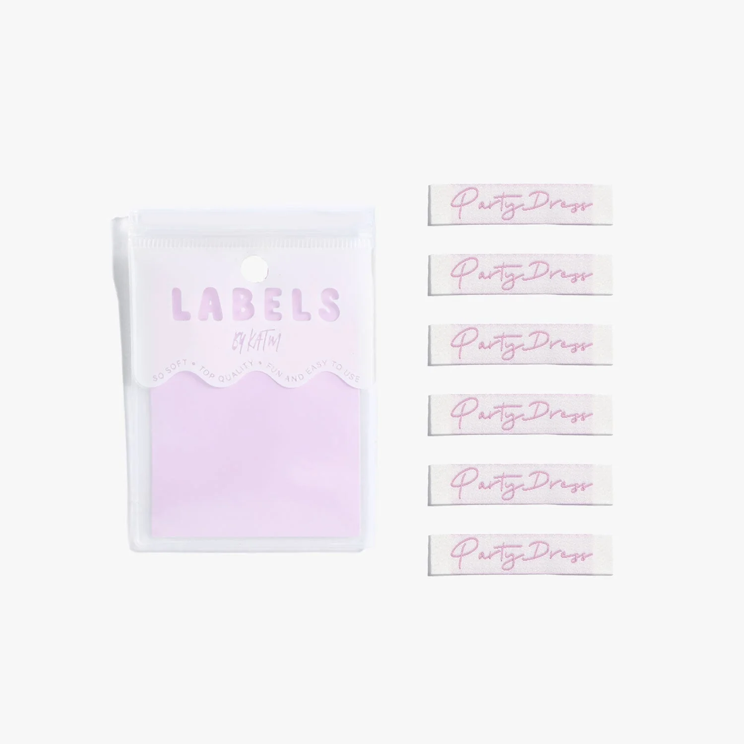 "PARTY DRESS" Woven Label Pack - Kylie And The Machine - Image 3