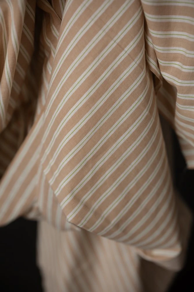Peach Melba Handwoven Indian Cotton - Merchant & Mills - Image 2