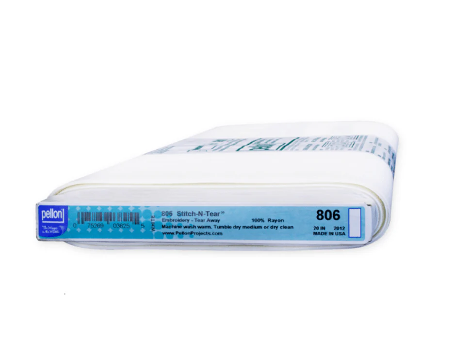Pellon® 806 Stitch-N-Tear® - White -Tear-Away Stabilizer Backing