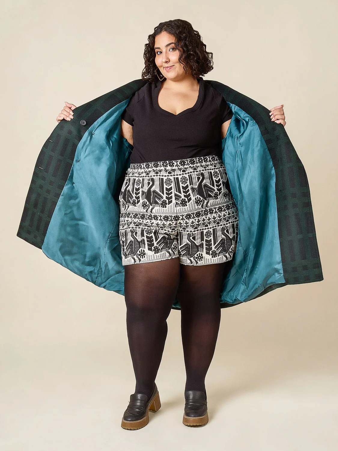 Phoebe Double-Breasted Coat Pattern - Closet Core Patterns - Image 12
