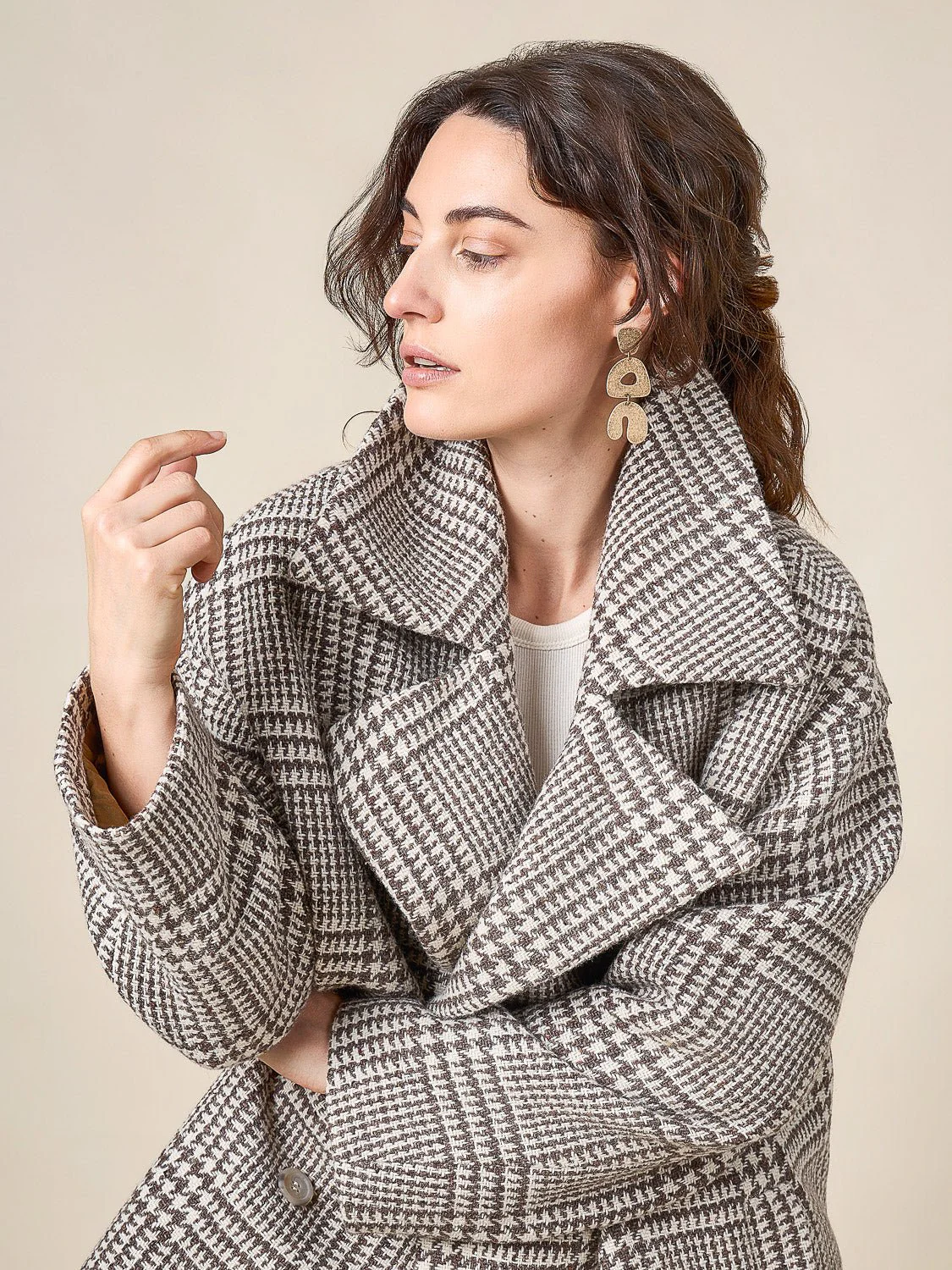 Phoebe Double-Breasted Coat Pattern - Closet Core Patterns - Image 25