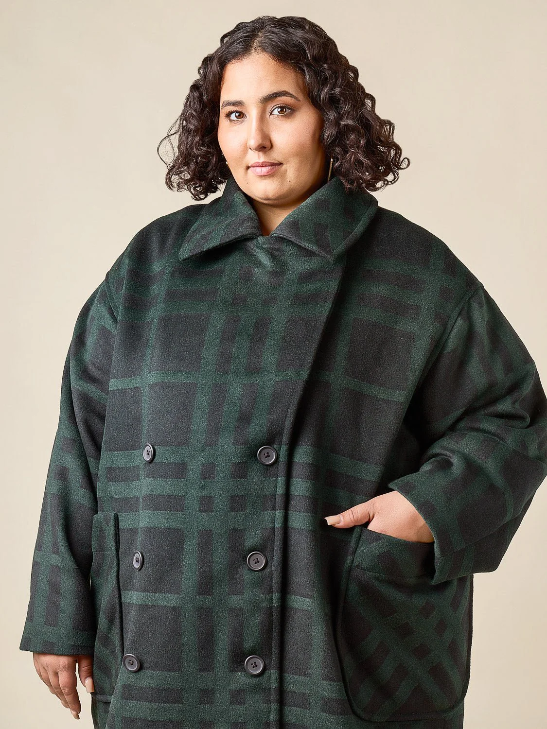 Phoebe Double-Breasted Coat Pattern - Closet Core Patterns - Image 9