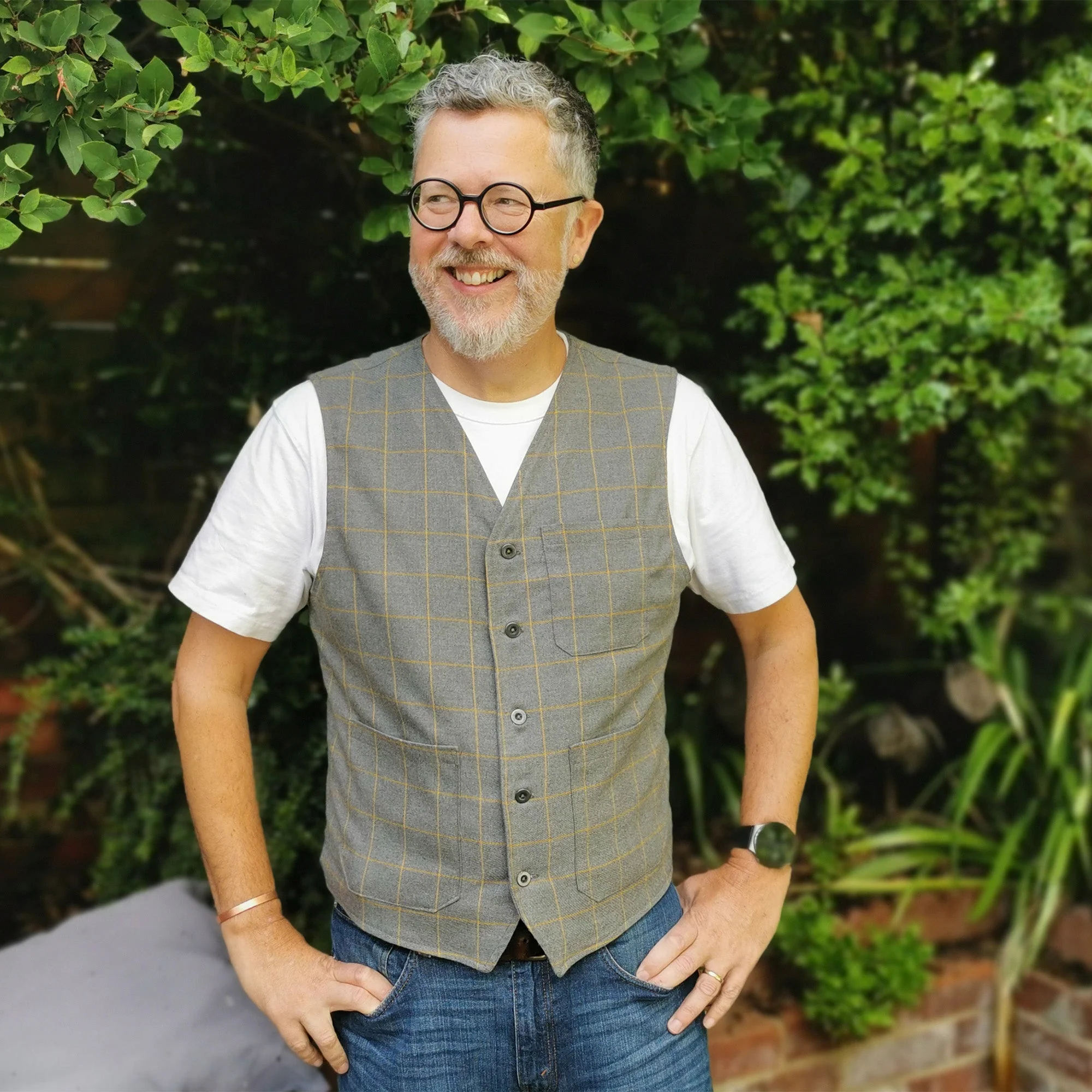 Pike's Vest Mens Paper Pattern - Wardrobe by Me - Image 5