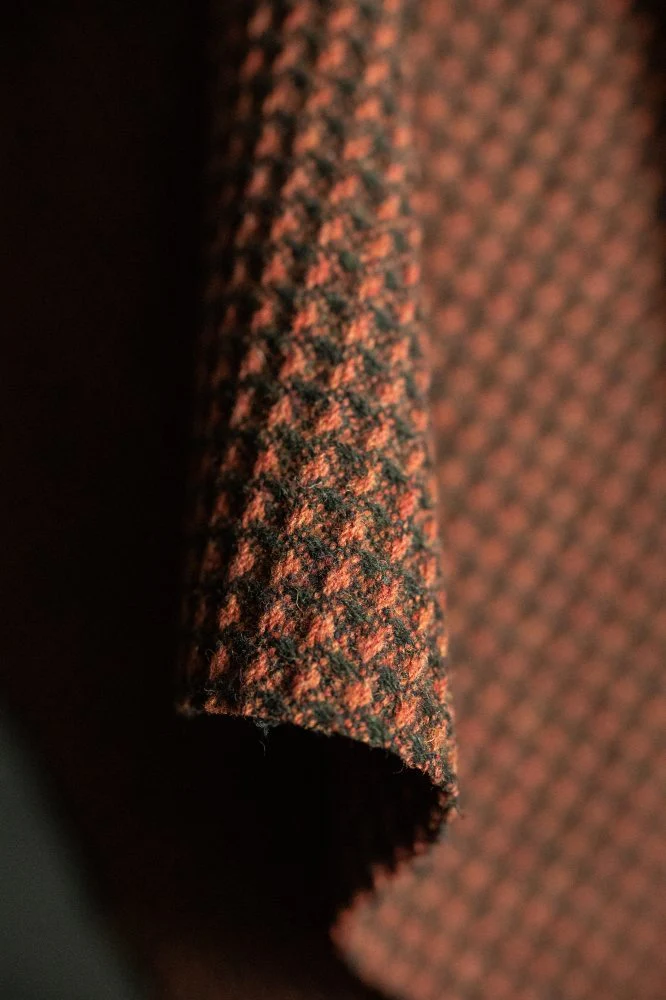 Pink Peppercorn Textured Wool Coating - Merchant & Mills - Image 4