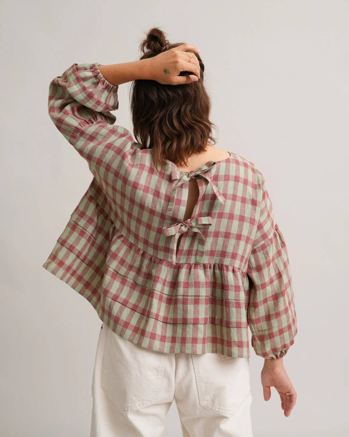 Pintuck Blouse PDF Pattern - Matchy Matchy Sewing Club - Image 4