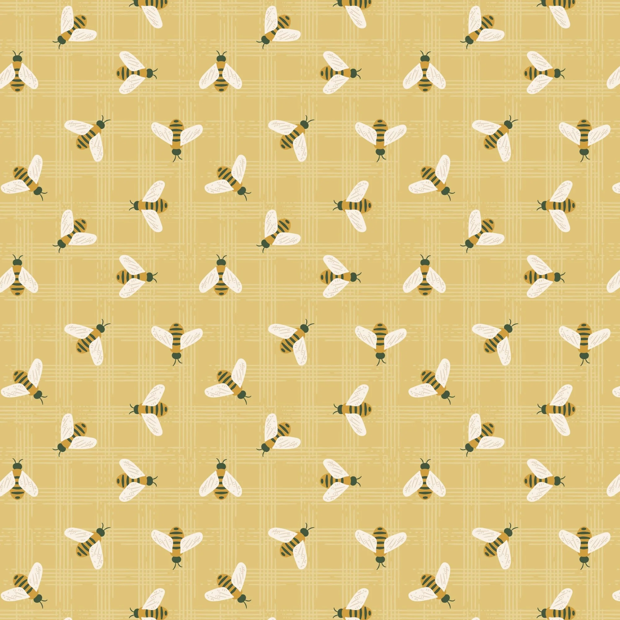 Polinators - Naturally Wild - Ann Gardner - Cloud 9 Fabrics - Poplin - Image 3