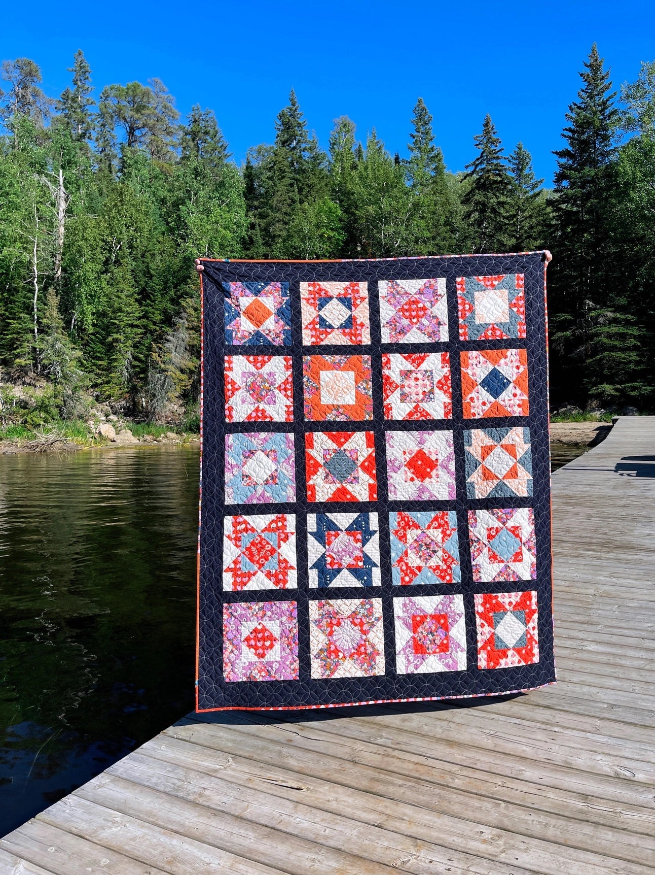 Prairie Rose Paper Pattern - The Blanket Statement Quilt Co. - Image 3