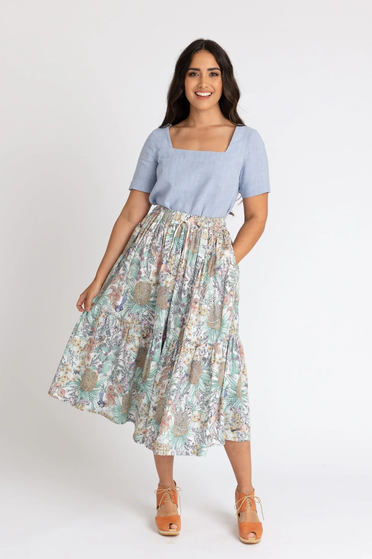 Protea Capsule Wardrobe Set - Megan Nielsen Patterns - Sewing Pattern - Image 9