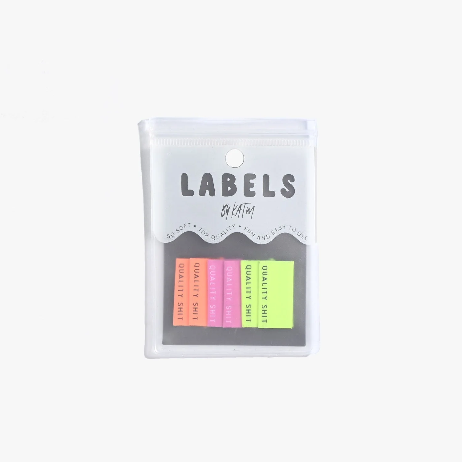 "QUALITY SHIT" Woven Label Pack - Kylie And The Machine - Image 5