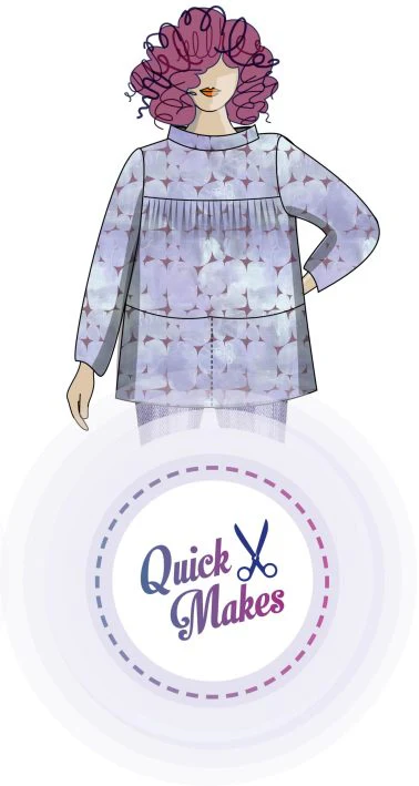 Quick Makes Artist's Smock - Paper Sewing Pattern - Sew Different