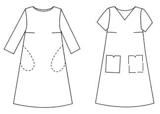 Quick Makes Flexi Shift Dress - Paper Sewing Pattern - Sew Different - Image 3