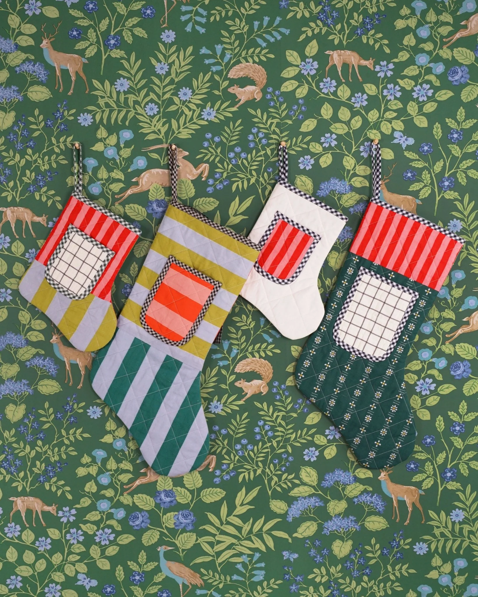 Quilted Pocket Stocking PDF Sewing Pattern - Matchy Matchy Sewing Club - Image 10