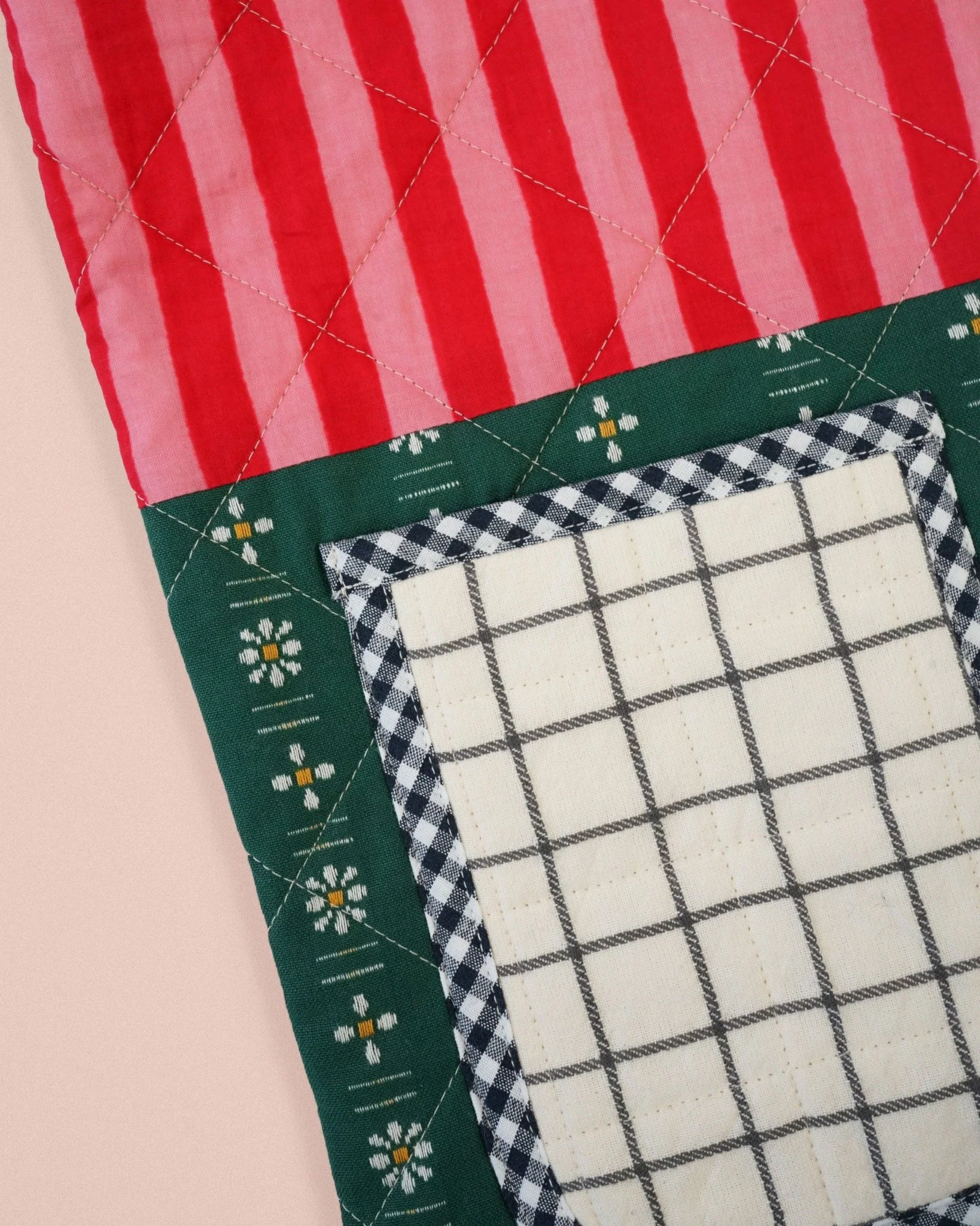 Quilted Pocket Stocking PDF Sewing Pattern - Matchy Matchy Sewing Club - Image 3