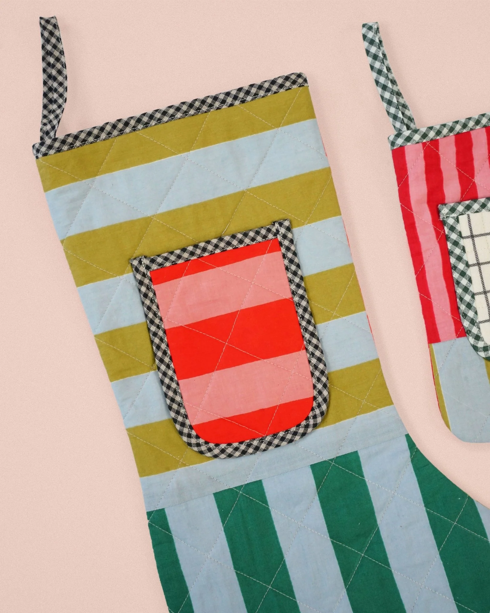 Quilted Pocket Stocking PDF Sewing Pattern - Matchy Matchy Sewing Club - Image 8