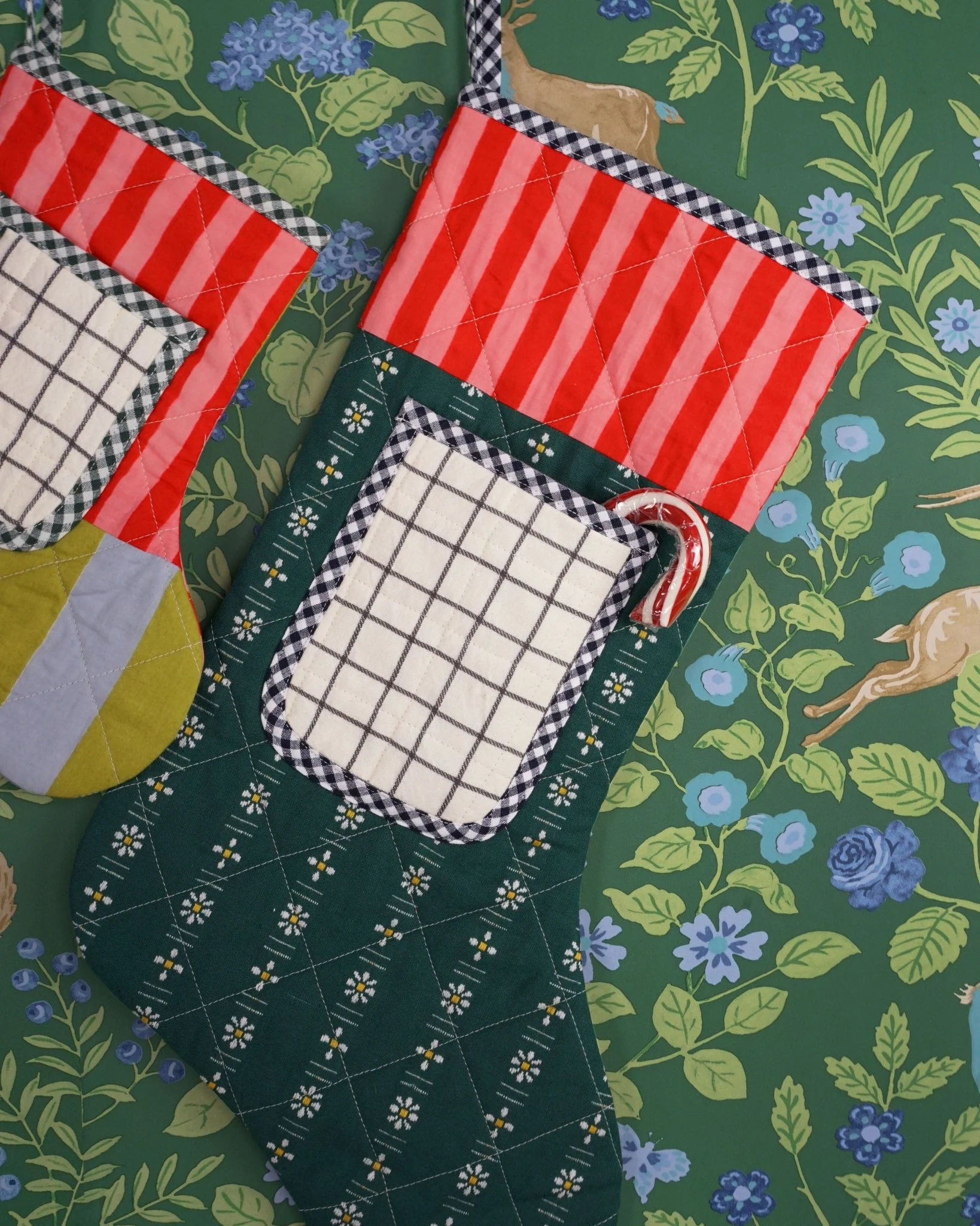 Quilted Pocket Stocking PDF Sewing Pattern - Matchy Matchy Sewing Club - Image 9