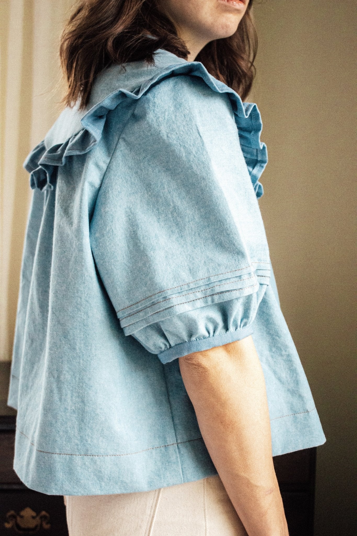 RAIDA Blouse PDF Sewing Pattern - Madswick - Image 7