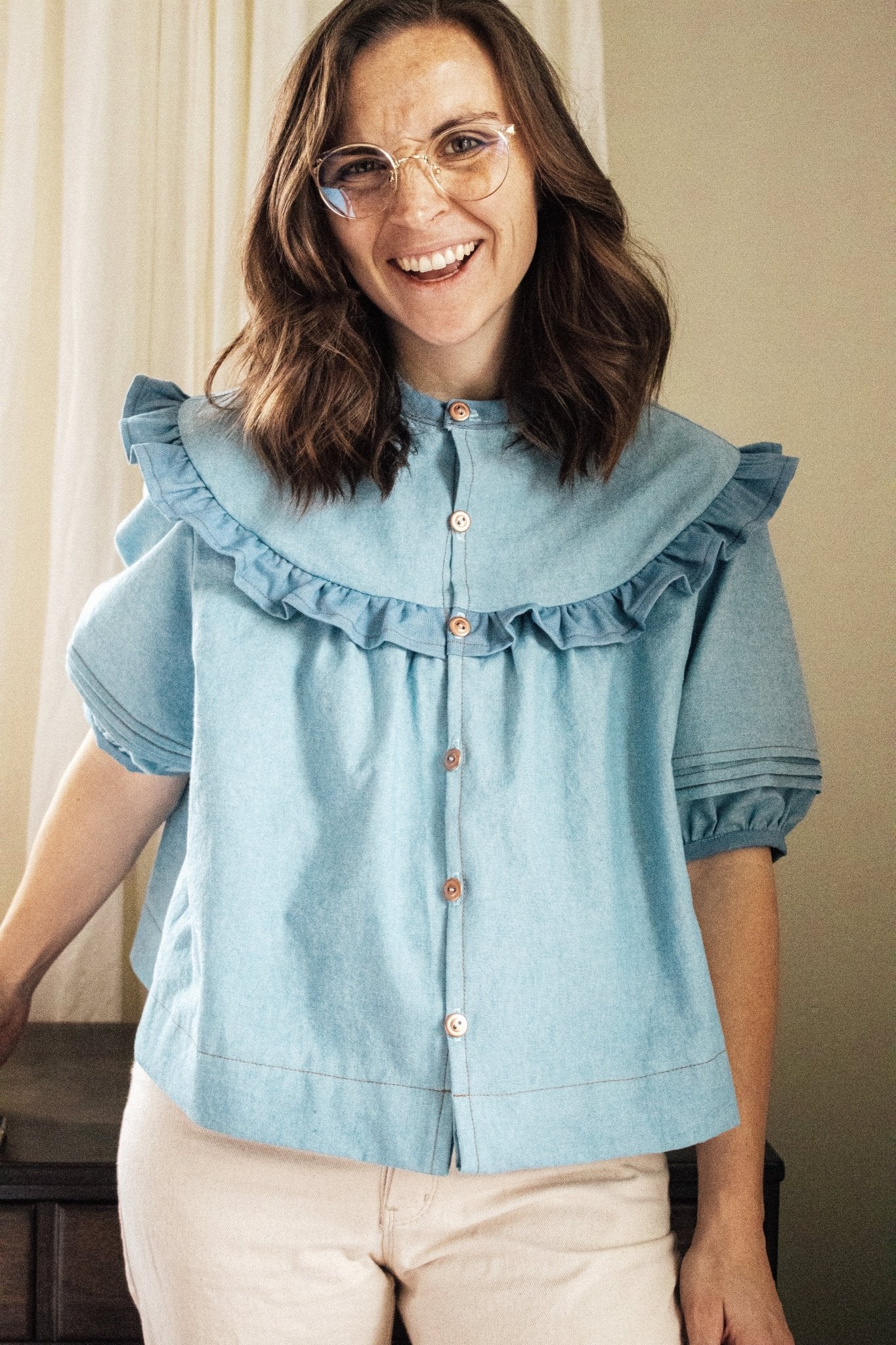 RAIDA Blouse PDF Sewing Pattern - Madswick - Image 8