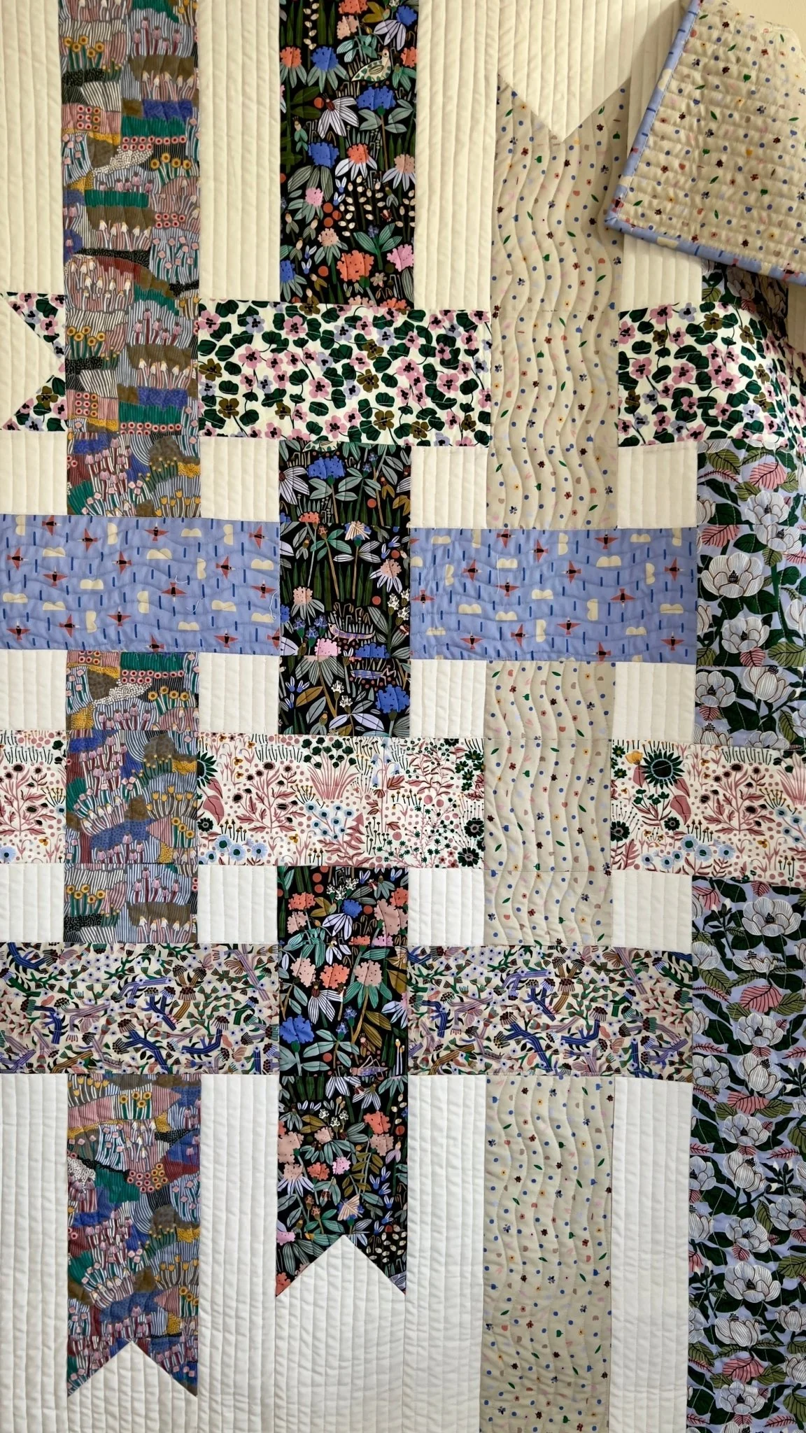 Rain Flock - Hidden Thicket - Leah Duncan - Cloud 9 Fabrics - Poplin - Image 6