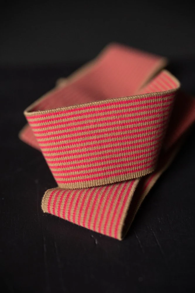 Raspberry Rush Cotton Rib - Merchant & Mills
