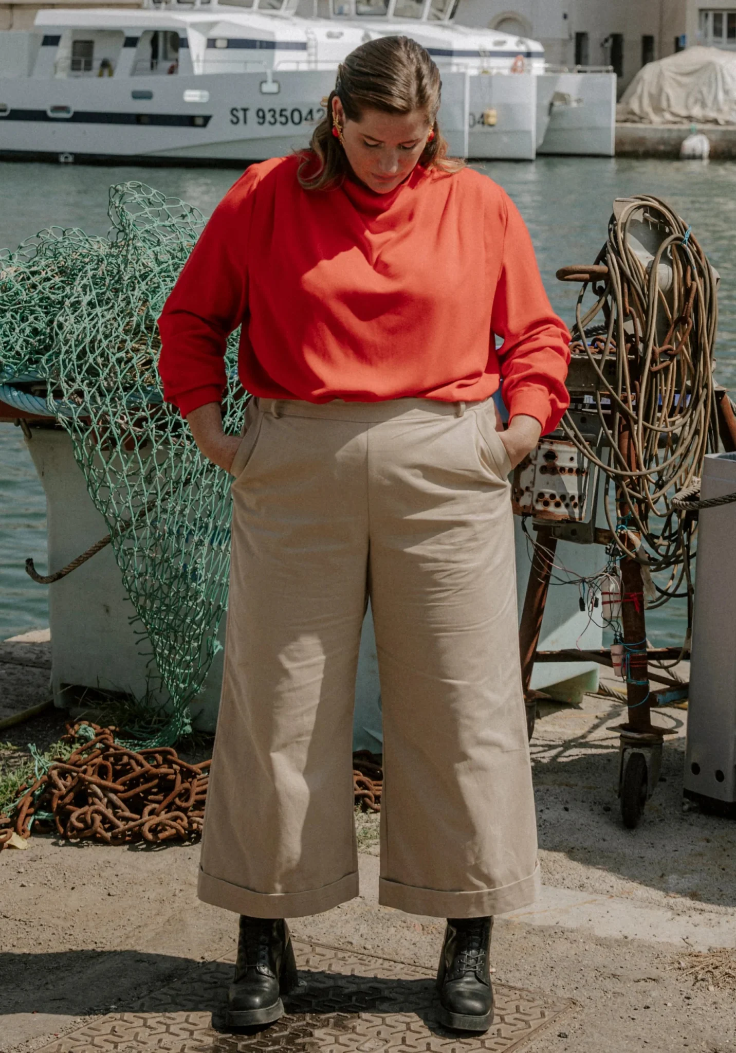 Récif Trousers Paper Sewing Pattern - Maison Fauve - Image 5