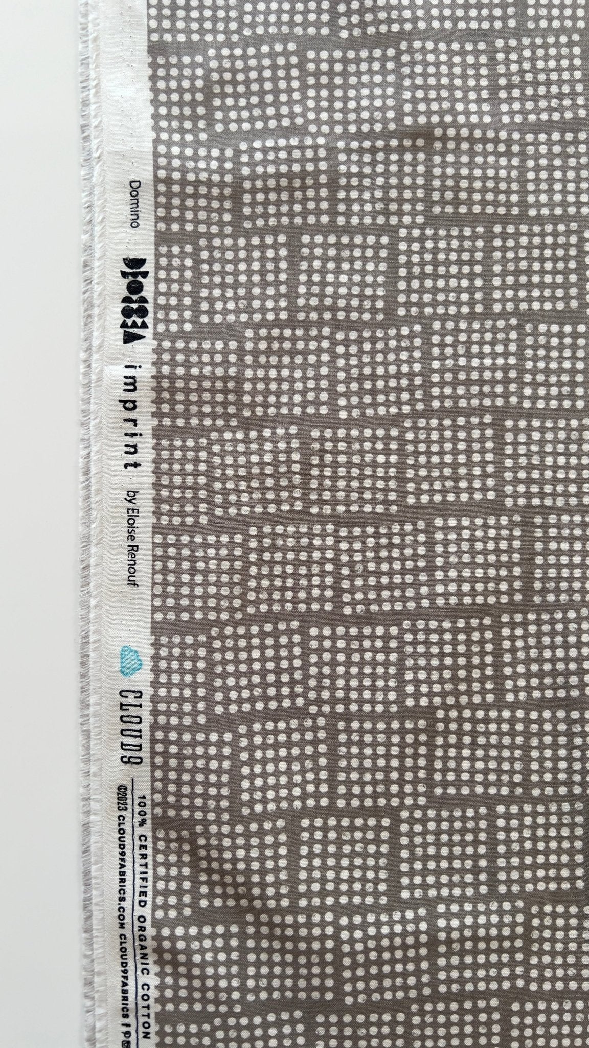 Ridge - Gray - Imprint - Eloise Renouf - Cloud 9 Fabrics - Poplin - Image 15