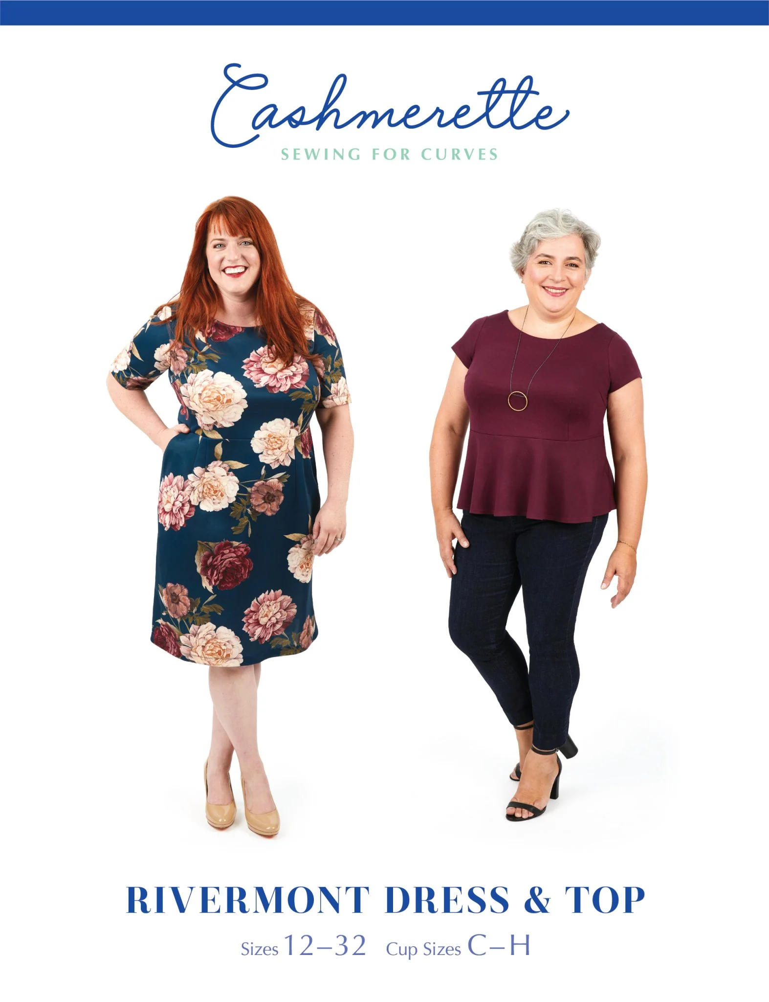 Rivermont Dress & Top Paper Pattern - Cashmerette - Image 10