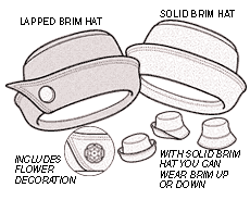 Roll Brim Hat PDF Pattern - 542 - The Green Pepper Patterns - Image 4