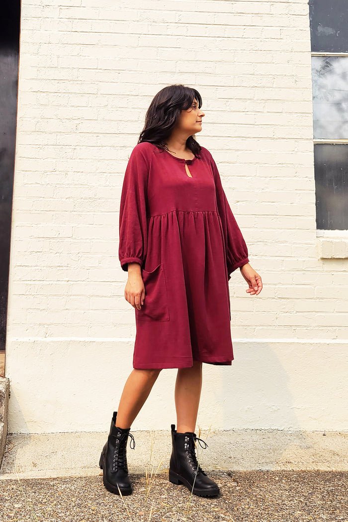 Romey Gathered Dress & Top Sewing Pattern - Sew House Seven - Image 15