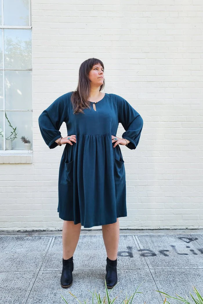 Romey Gathered Dress & Top Sewing Pattern - Sew House Seven - Image 26
