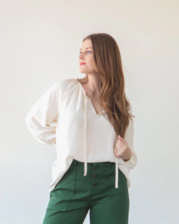 Roscoe Blouse & Dress Sewing Pattern - True Bias - Image 3
