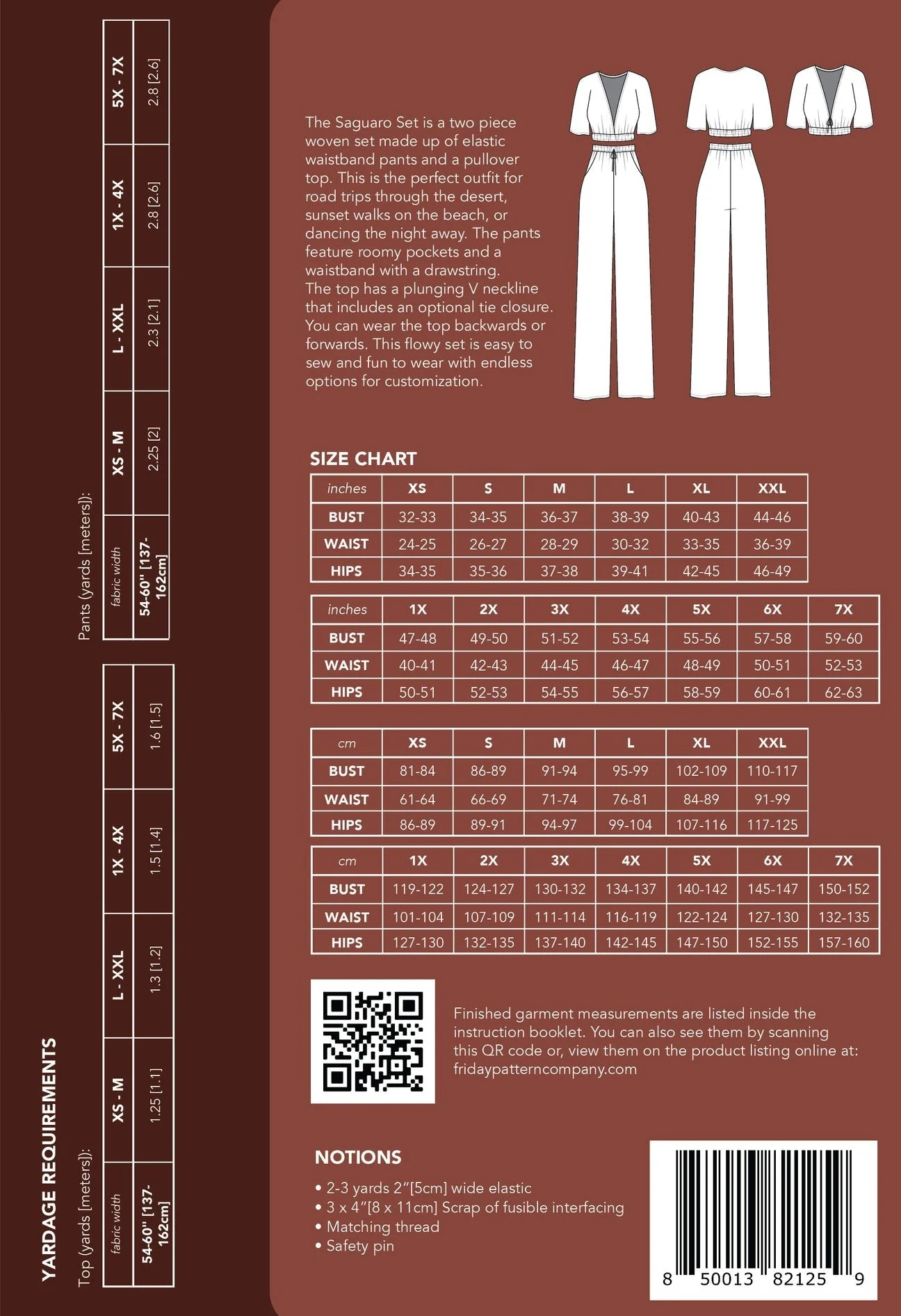 Saguaro Set Pattern - Friday Pattern Company - Image 9