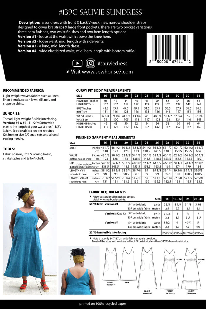 Sauvie Sundress Sewing Pattern - Sew House Seven - Image 25