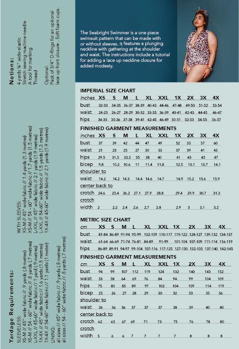 Seabright Swimmer Pattern - Friday Pattern Company - Image 7