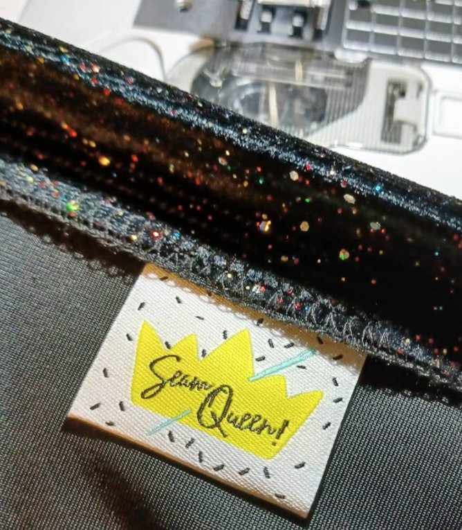 "SEAM QUEEN" Woven Label Pack - Sew Anonymous - Image 5