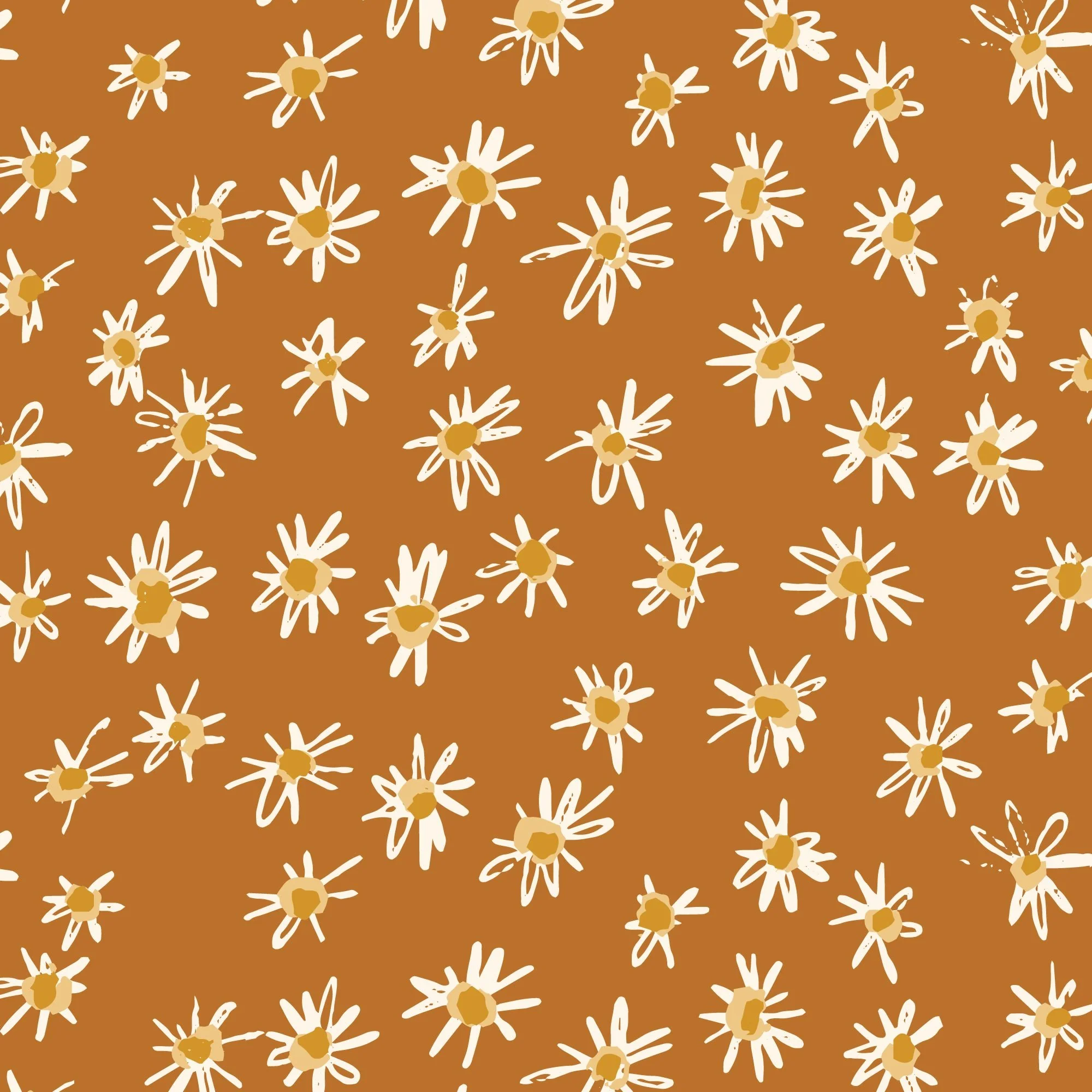 Shata - Brown - Kindred Comforts - Tanya Celia - Cloud 9 Fabrics - Poplin - Image 3