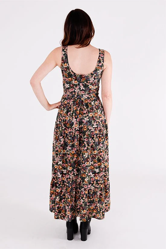 Shay Maxi Dress Pattern - Chalk + Notch - Image 21