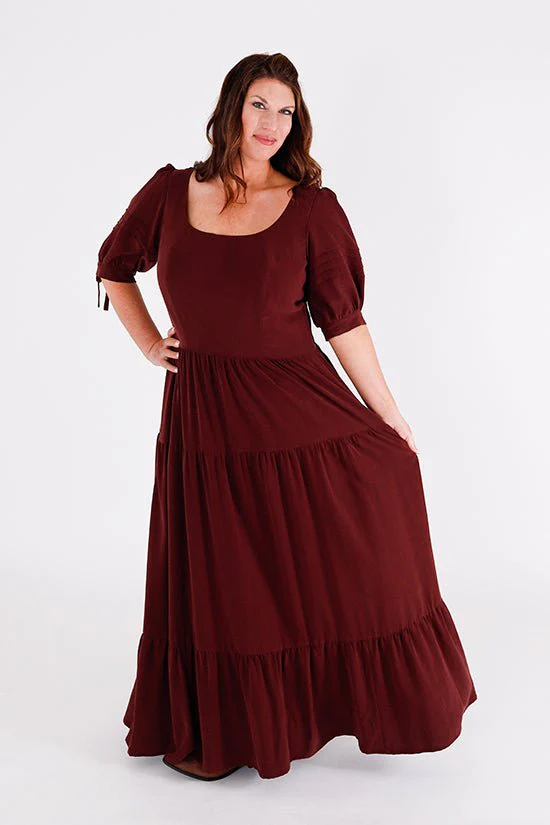 Shay Maxi Dress Pattern - Chalk + Notch - Image 9