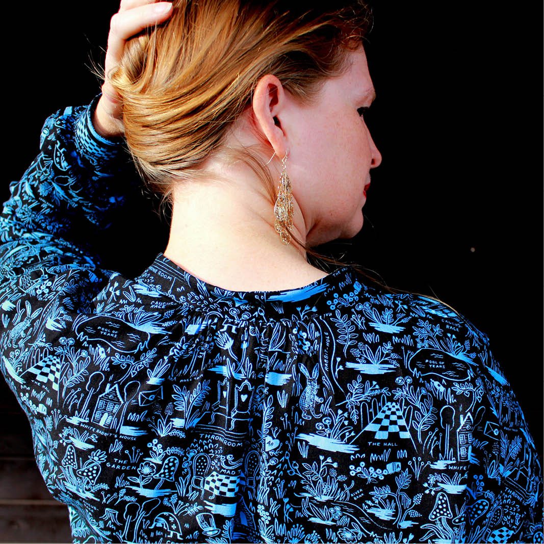 Sille Shirt Womens Paper Pattern - Wardrobe by Me - Image 3