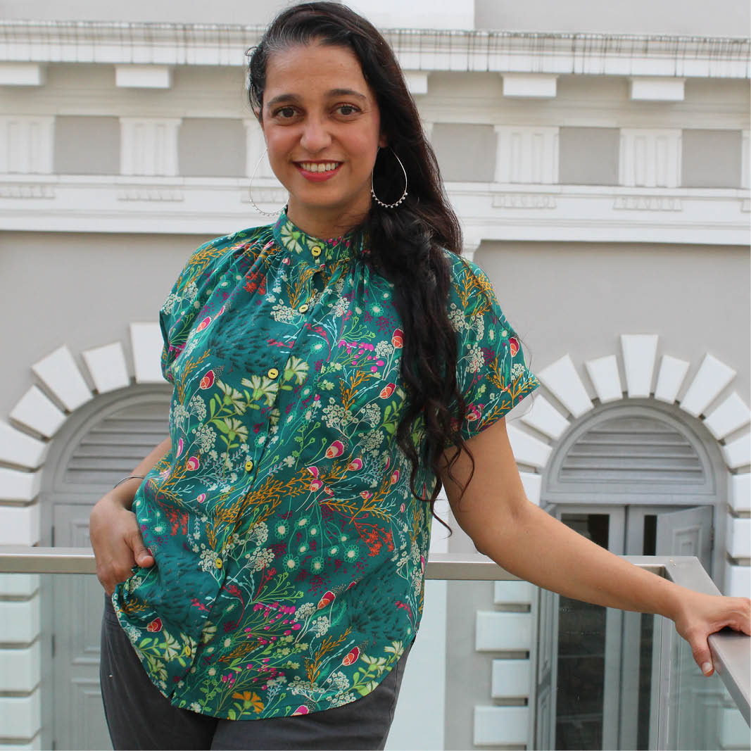 Sille Shirt Womens Paper Pattern - Wardrobe by Me - Image 7
