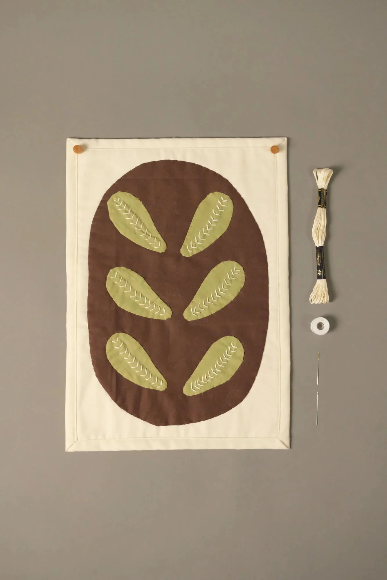 Simple Leaf DIY Sewing Kit - It's All In The Stitch (3 Colours) - Image 2