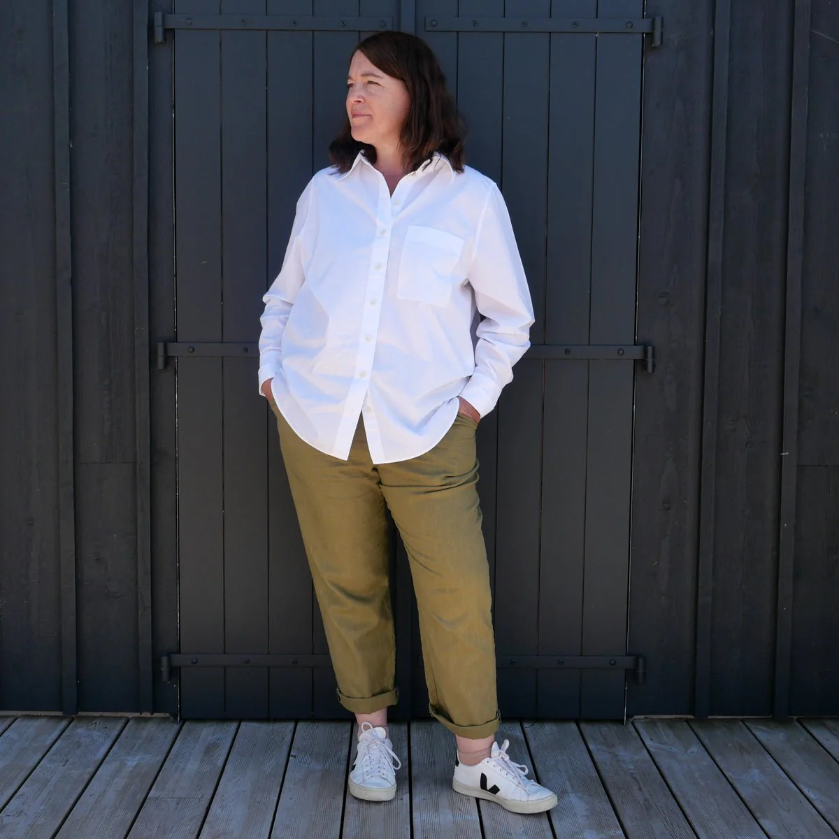 Singapour Trousers & Shorts Sewing Pattern - Ladies 32/52 - Ikatee - Image 12
