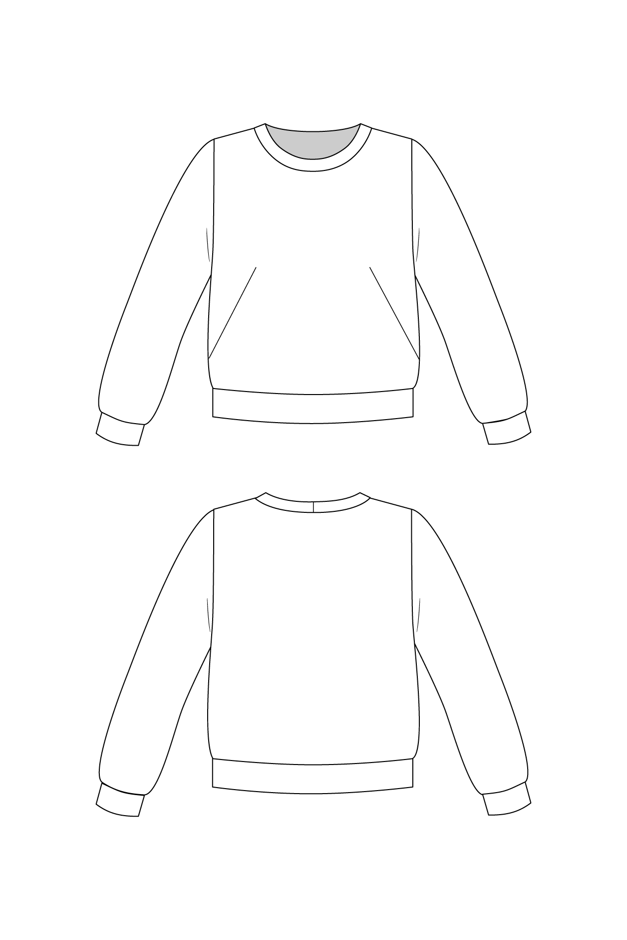 Sloane Sweatshirt - PDF Pattern - Named Clothing - Image 2
