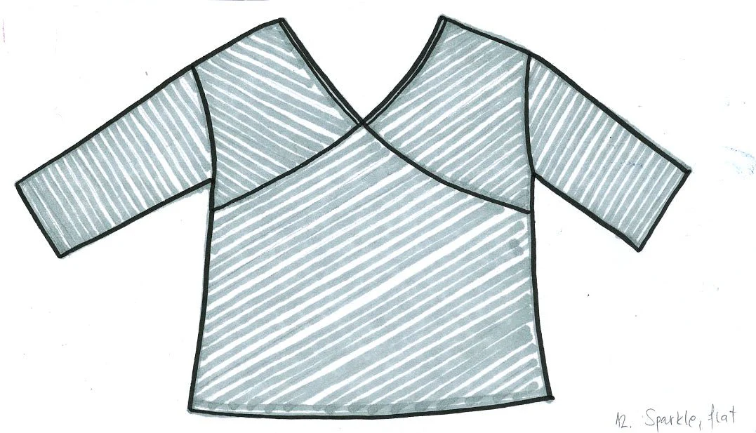 SPARKLE Shirt by Kaiser Rissanen PDF Sewing Pattern - TAUKO - Image 8