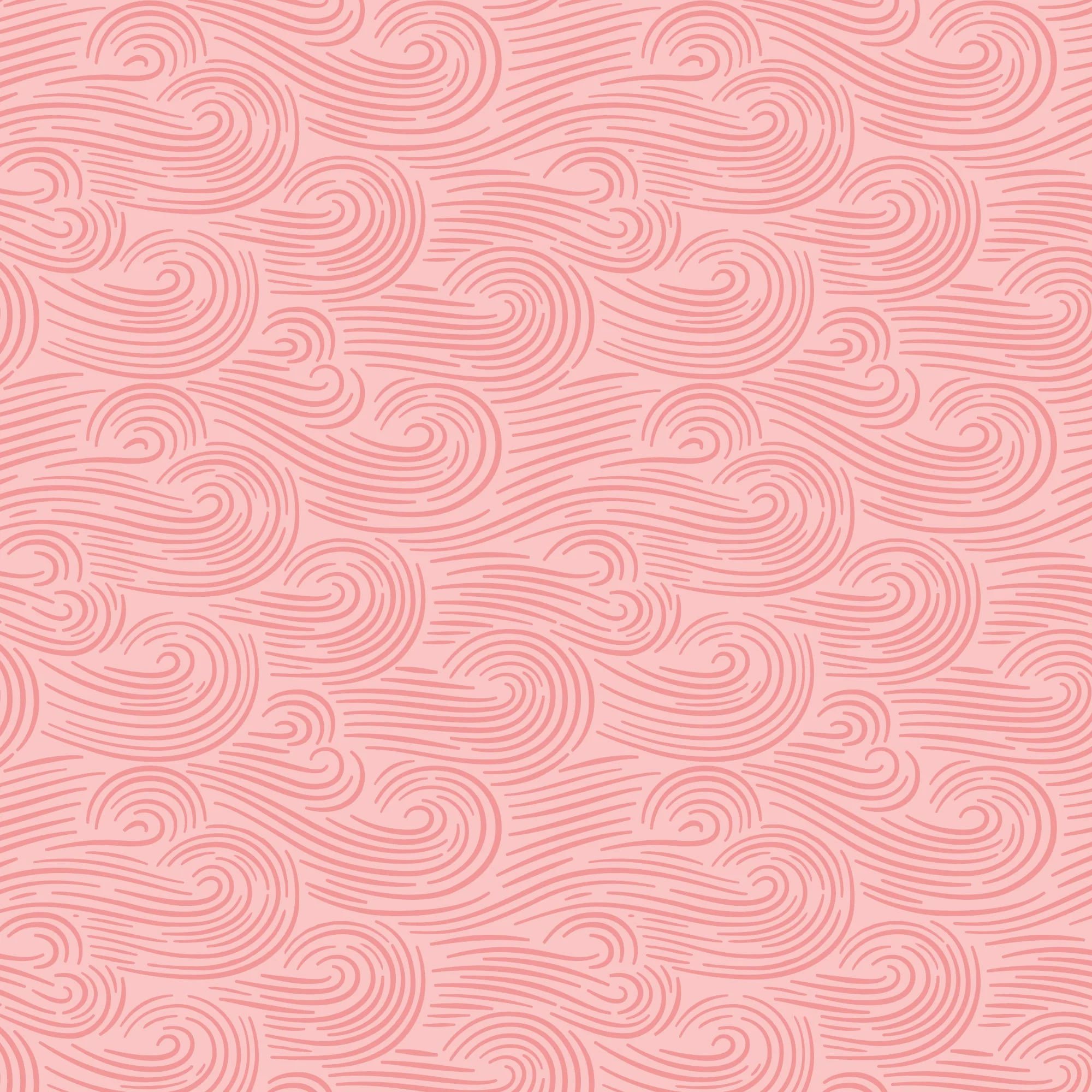 Spring Breeze - Pink - Naturally Wild - Ann Gardner - Cloud 9 Fabrics - Poplin - Image 3