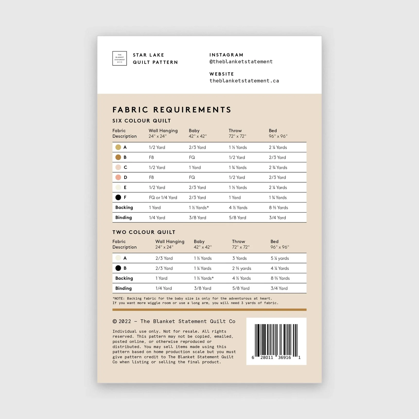 Star Lake Paper Pattern - The Blanket Statement Quilt Co. - Image 12