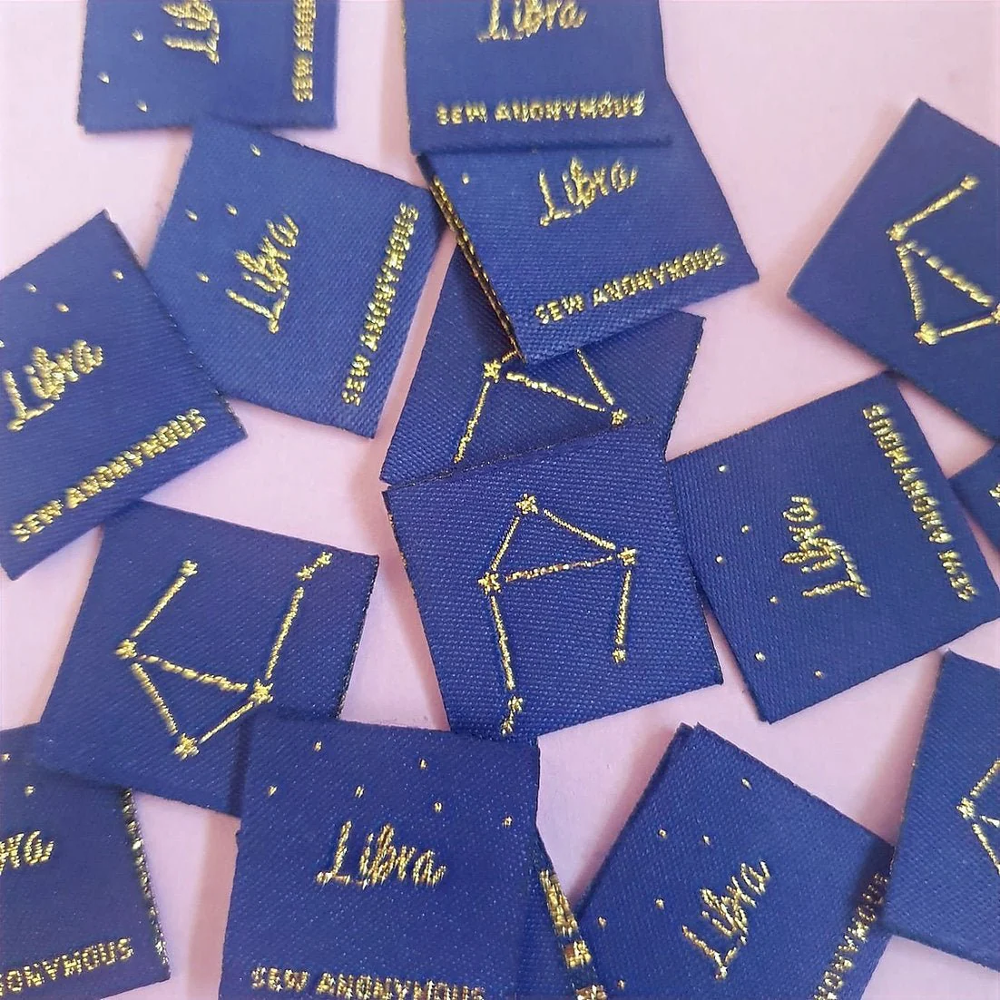 "STAR SIGN" Zodiac Woven Label Pack - Sew Anonymous - Image 11
