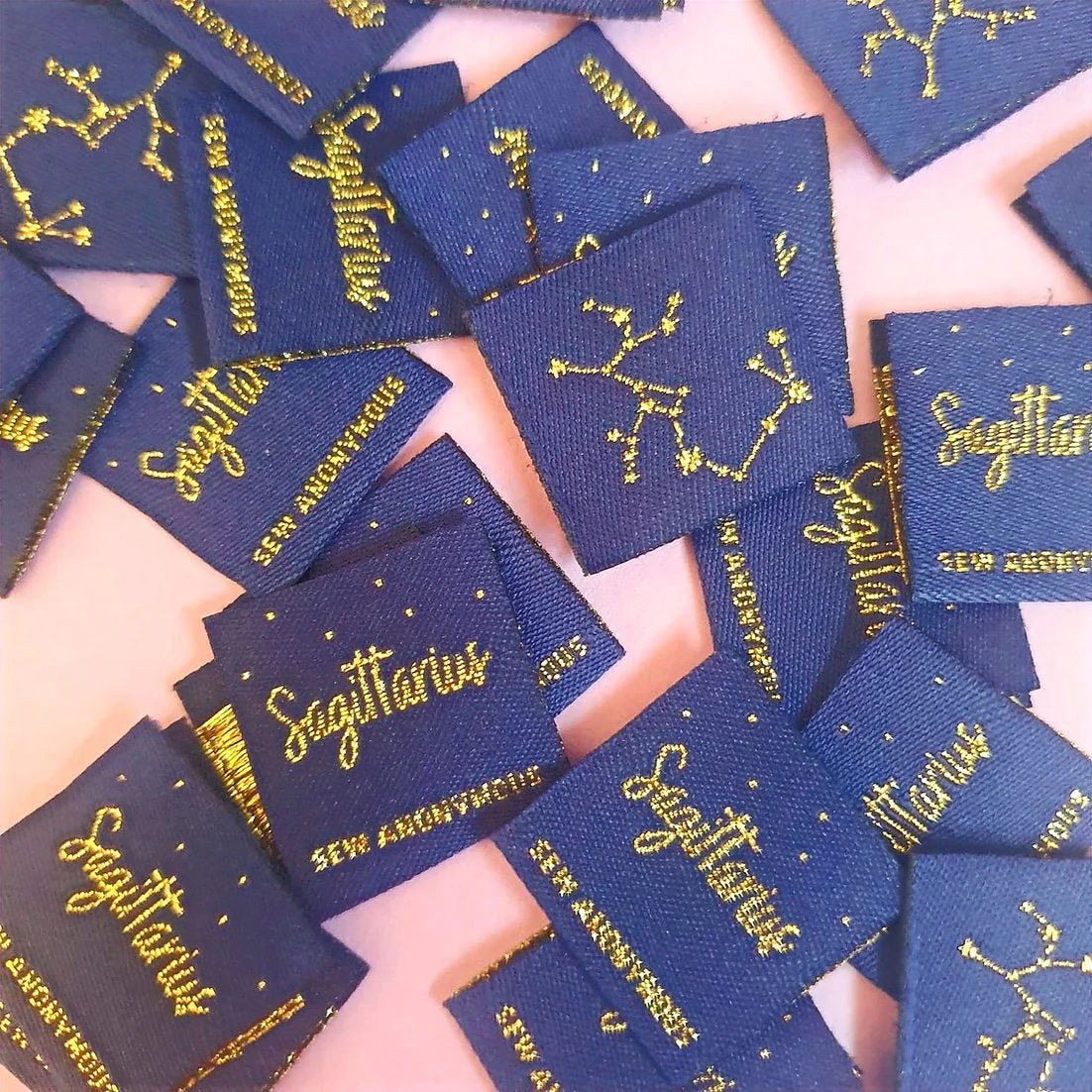 "STAR SIGN" Zodiac Woven Label Pack - Sew Anonymous - Image 13