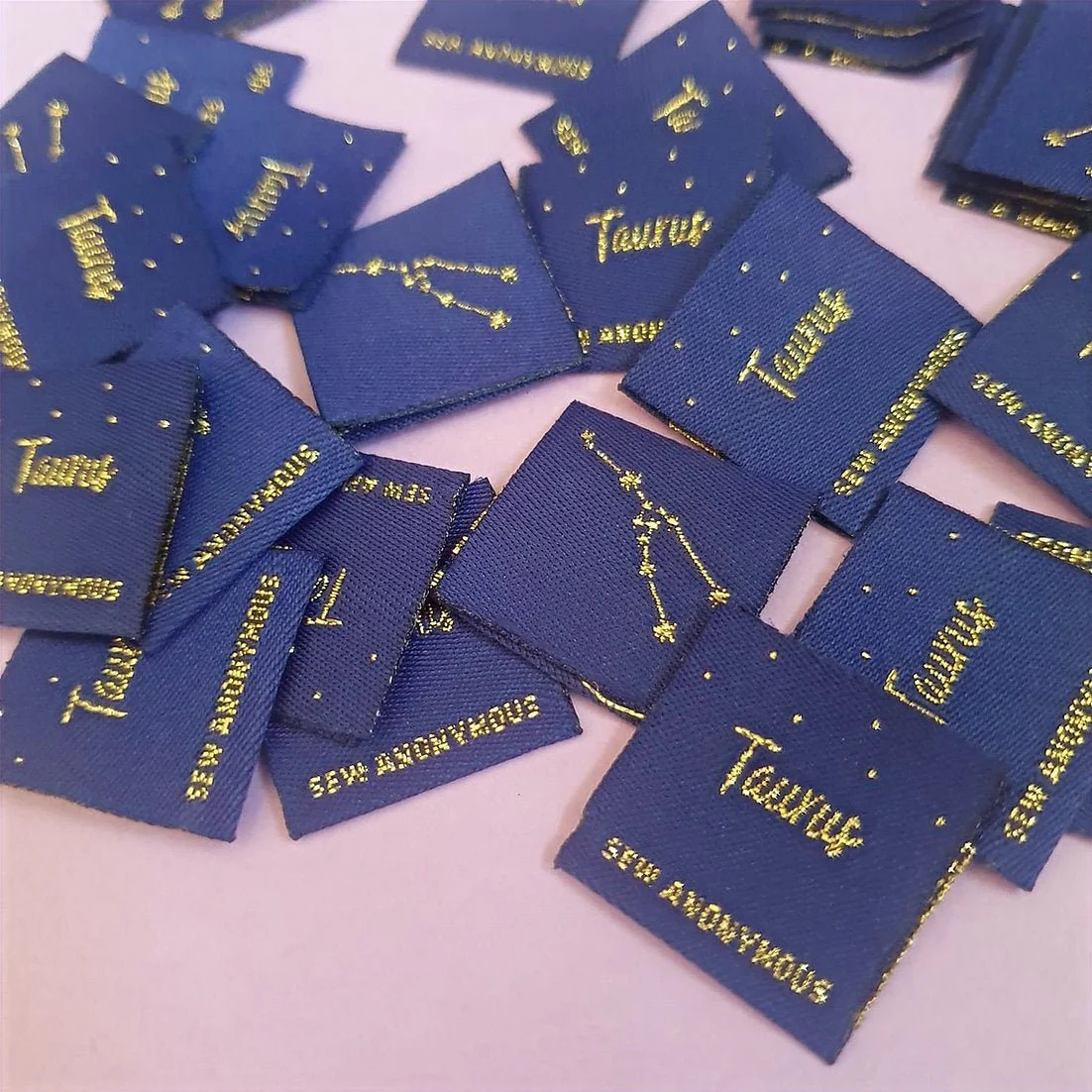 "STAR SIGN" Zodiac Woven Label Pack - Sew Anonymous - Image 9